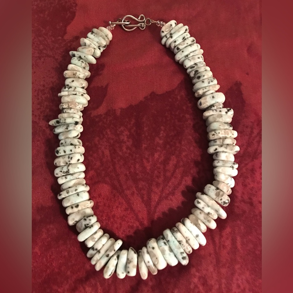 Kiwi Jasper necklace